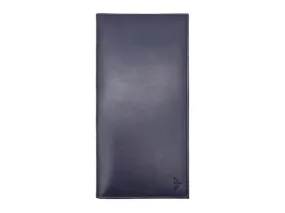 Porte chéquier PROFESSIONNEL "Luxe" tout cuir bleu - PM-029-01